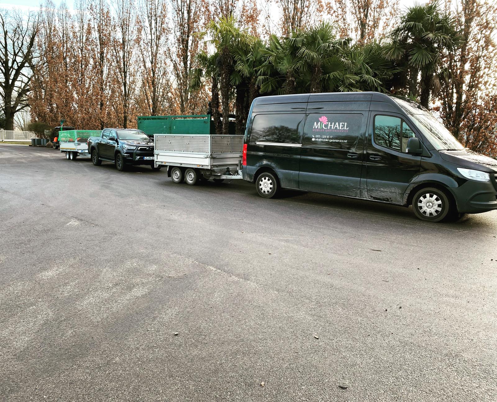 Fuhrpark – Autos und Anhänger